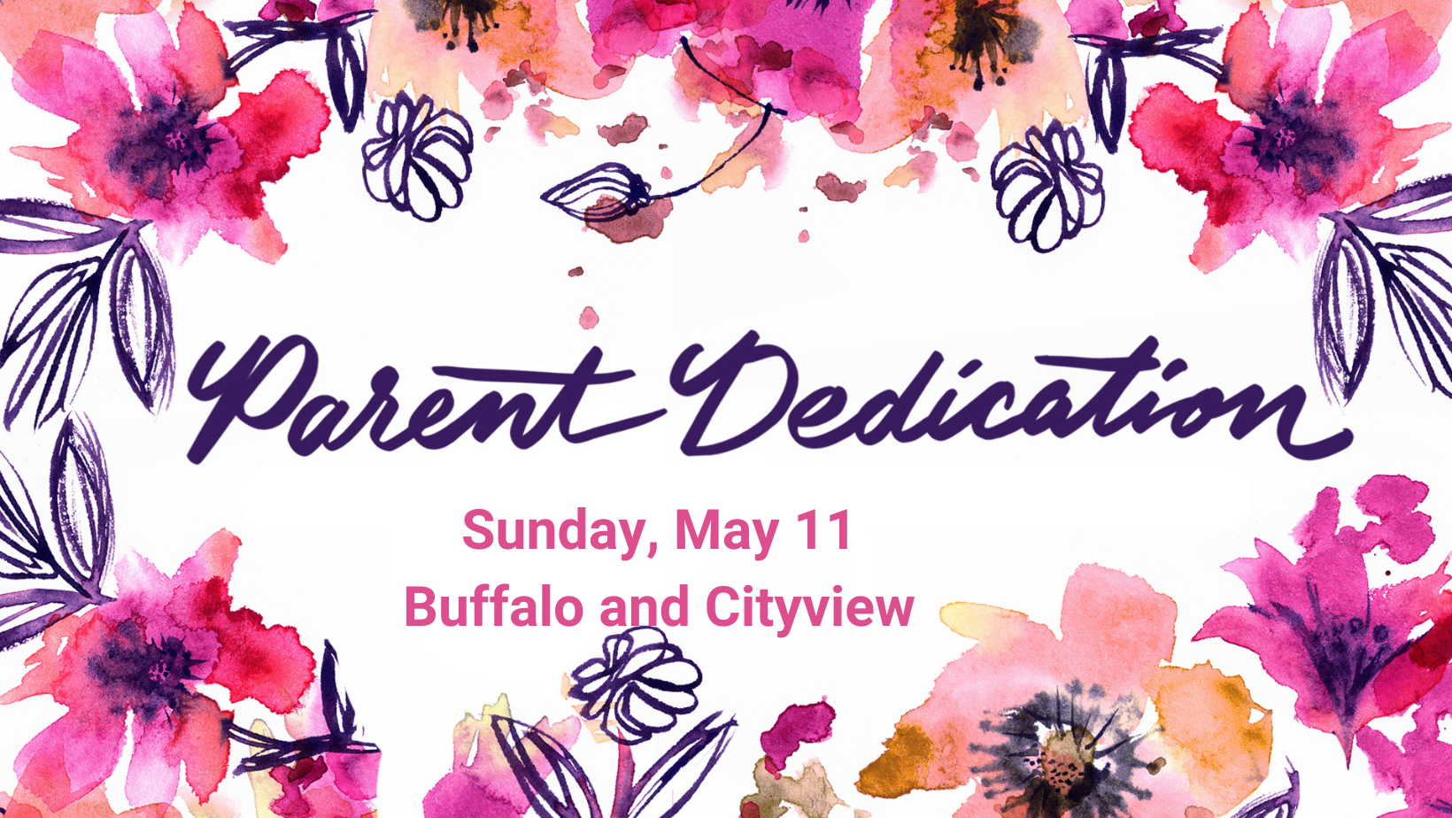 Parent Dedication Slide Parent Dedication Slide